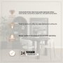 70883-AB - Soma Textured Black Mango Wood Round Dining Table