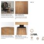 70865-AB - Swanson 60" Light Brown Wood Round Pedestal Dining Table