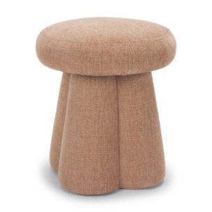 Oona Upholstered Ottoman | Sienna Fabric | 3 Legs