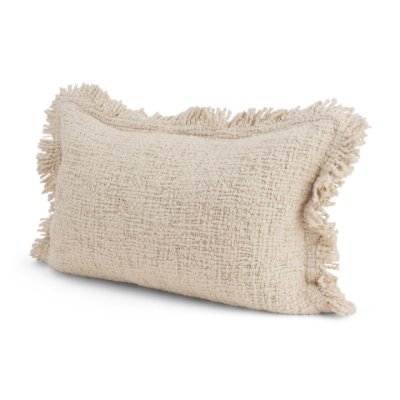 71541 - Kambal 13x21 Light Beige Cotton Decorative Pillow Cover