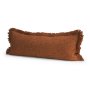 71558 - Kambal 14x36 Copper Rust Cotton Decorative Pillow Cover
