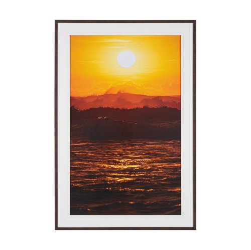 16292 - North Shore Layers by Stefan and Audrey Textured Framed Photo Print Matted under Glass