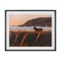 16337 - Cannon Beach Elk by Stefan and Audrey Textured Framed Photo Print Matted under Glass