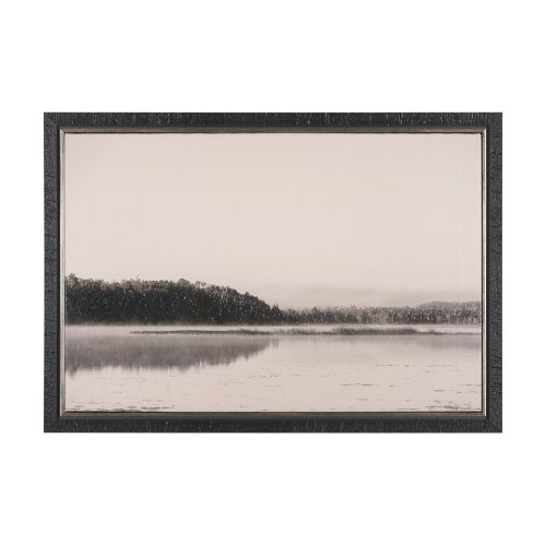 102864-FS - Waterway Wonder by Mike Toy Hand-Embellished Textured Framed Canvas Photo Print