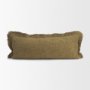 71538 - Kambal 14x36 Dark Olive Cotton Decorative Pillow Cover