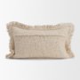 71541 - Kambal 13x21 Light Beige Cotton Decorative Pillow Cover