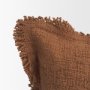 71551 - Kambal 20x20 Mahogany Cotton Decorative Pillow Cover