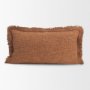 71552 - Kambal 14x26 Mahogany Cotton Decorative Pillow Cover