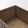 71606 - Strata Fluted Walnut Wood Decorative Box Set