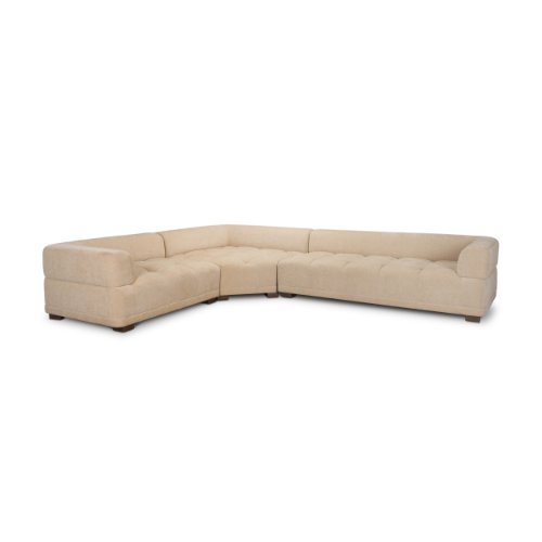 718211-D - Warner Quilt 3 Piece Sofa Set w/Corner Piece