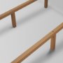 71742-ABC - Holden Upholstered King Bed | Shelter Headboard | Burgundy Performance Fabric