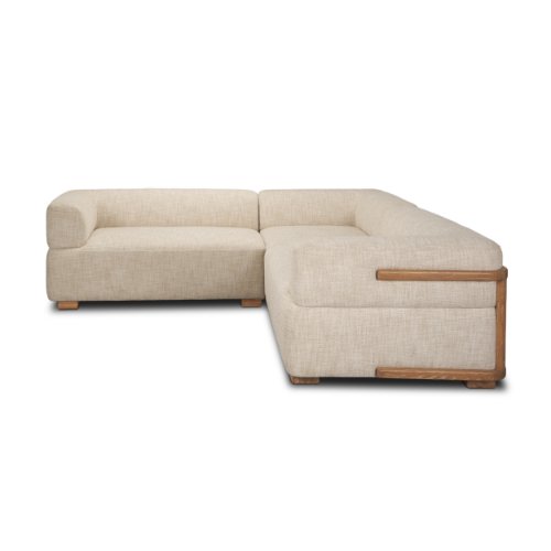 718231-G - Warner Channel 3 Piece Sofa Set w/S Corner Piece