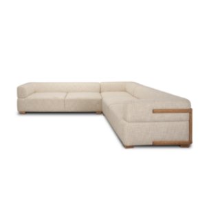 Warner Frame 3 Piece Sofa Set w/S Corner Piece