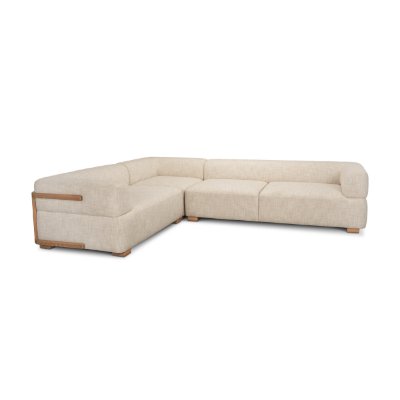 718231-H - Warner Channel 3 Piece Sofa Set w/S Corner Piece