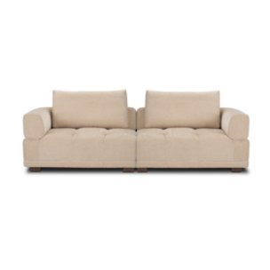 Warner Quilt 2 Piece Sofa Set w/Back Cushions