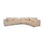 718212-E - Warner Quilt 3 Piece Sofa Set w/Corner Piece w/Back Cushions