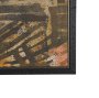 102860-FL - Bronze Geometry II by Mercana Studio Hand-Embellished Textured Framed Canvas Artwork