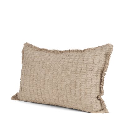 71430-CFD -Thatch 14x26 Lumbar Sand Pillow Cover w/Down Filler