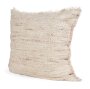 71442-CFD -Fraye 22x22 Square Oatmeal Multi-Tone Blend Pillow Cover w/Down Filler