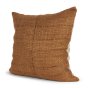 71466-CFNA -Lowen 22x22 Square Copper Rust Woven Pillow Cover w/Non-Allergen Filler