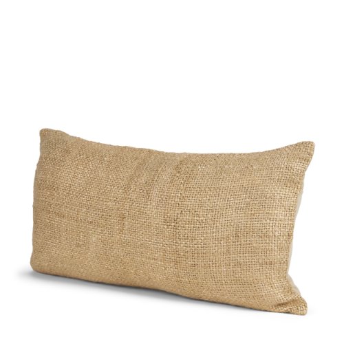 71471-CFD -Lowen 14x26 Lumbar Gold Woven Pillow Cover w/Down Filler