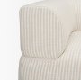 718221-G - Warner Stripe 3 Piece Sofa Set w/S Corner Piece