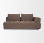 718202-H - Warner Channel 3 Piece Sofa Set w/S Corner Piece w/Back Cushions