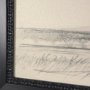 16300 - Landscape in Graphite No.2 by Mercana Studio Textured Framed Artwork Matted