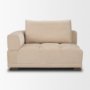 718212-D - Warner Quilt 3 Piece Sofa Set w/Corner Piece w/Back Cushions