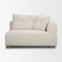 718222-C - Warner Stripe 3 Piece Sofa Set w/Corner Piece w/Back Cushions