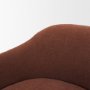 71501 - Hudson Burgundy Fabric Upholstered  Chair