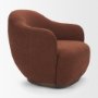 71501 - Hudson Burgundy Fabric Upholstered  Chair