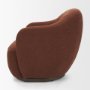 71501 - Hudson Burgundy Fabric Upholstered  Chair