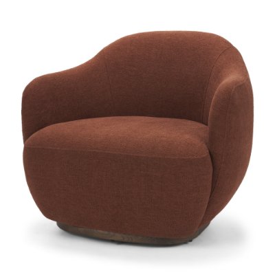 71501 - Hudson Burgundy Fabric Upholstered  Chair
