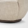 71502 - Hudson Oatmeal Fabric Upholstered Chair