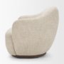 71502 - Hudson Oatmeal Fabric Upholstered Chair