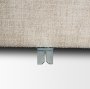 718231-G - Warner Frame 3 Piece Sofa Set w/S Corner Piece