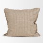 71429-CFD - Thatch 20x20 Square Sand Pillow Cover w/Down Filler