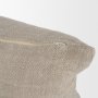 71434-CFD - Hunter 14x26 Lumbar Oatmeal w/ Green Stripe Pillow Cover w/Down Filler