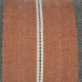 71436-CFD - Mason 14x26 Cream w/ Orange Stripe Pillow Cover w/Down Filler