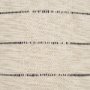 71447-CFD - Lyle 20x20 Square Oatmeal w/ Black Stripes Decorative Pillow Cover