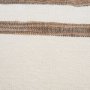 71459-CFD - Maryn 14x26 Lumbar Cream w/ Brown Stripes Decorative Pillow Cover