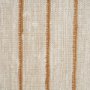 71461-CFD - Merrick 22x22 Square Natural Beige w/ Orange Stripes Decorative Pillow