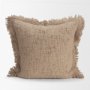 71547-CFD - Kambal 20x20 Sand Cotton Pillow Cover w/Down Filler