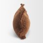 71554-CFD - Kambal 14x36 Mahogany Cotton Pillow Cover w/Down Filler