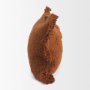 71557-CFD - Kambal 13x21 Copper Rust Cotton Pillow Cover w/Down Filler