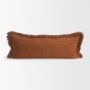 71558-CFD - Kambal 14x36 Copper Rust Cotton Pillow Cover w/Down Filler