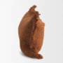 71558-CFD - Kambal 14x36 Copper Rust Cotton Pillow Cover w/Down Filler