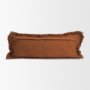 71558-CFD - Kambal 14x36 Copper Rust Cotton Pillow Cover w/Down Filler
