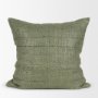 71472-CFNA - Lowen 22x22 Square Silver Sage Woven Pillow Cover w/Non-Allergen Filler